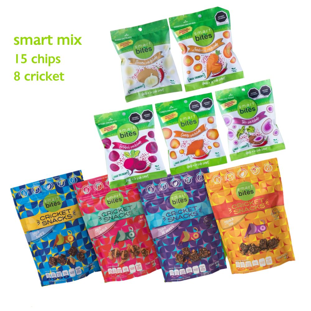 SMART EXPERIENCE: 15 Chips + 8 Cricket Snacks